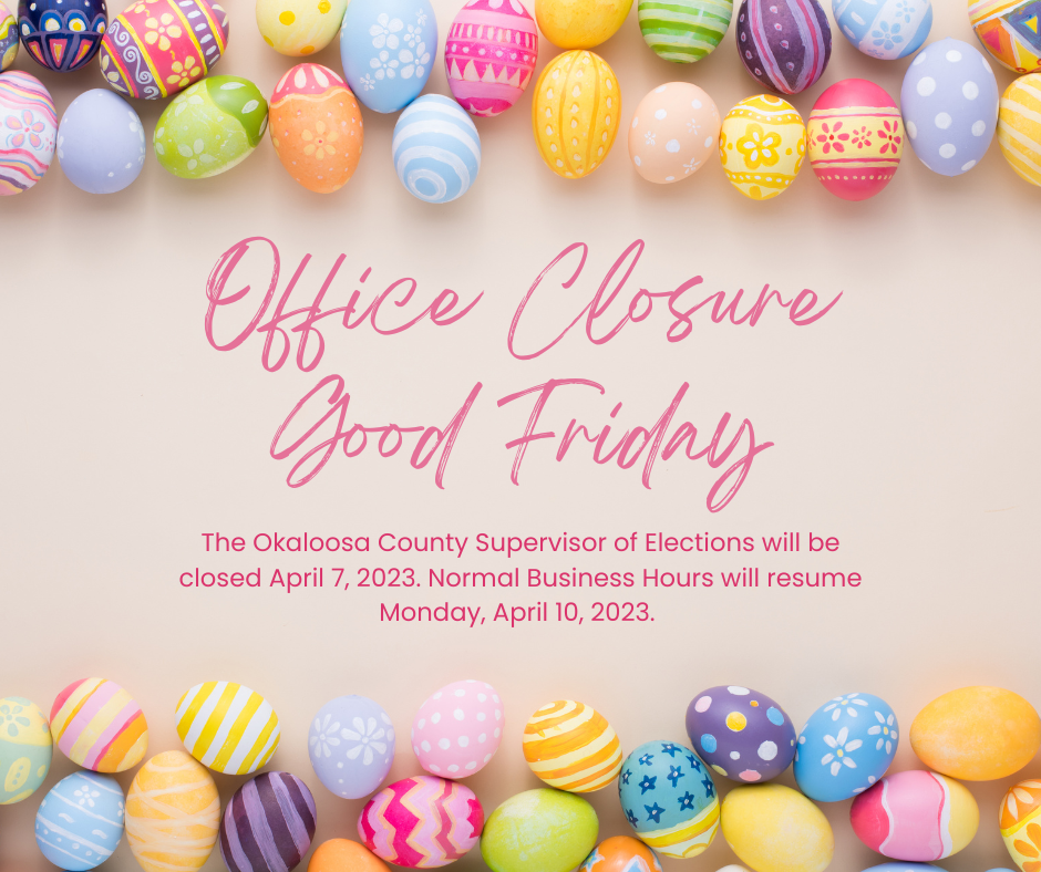 Office Closure Good Friday